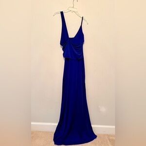 SHEIN Royal Blue Maxi Dress